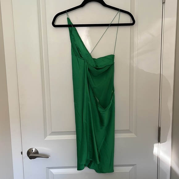 12th tribe mini dress, green, polyester - Picture 2 of 2